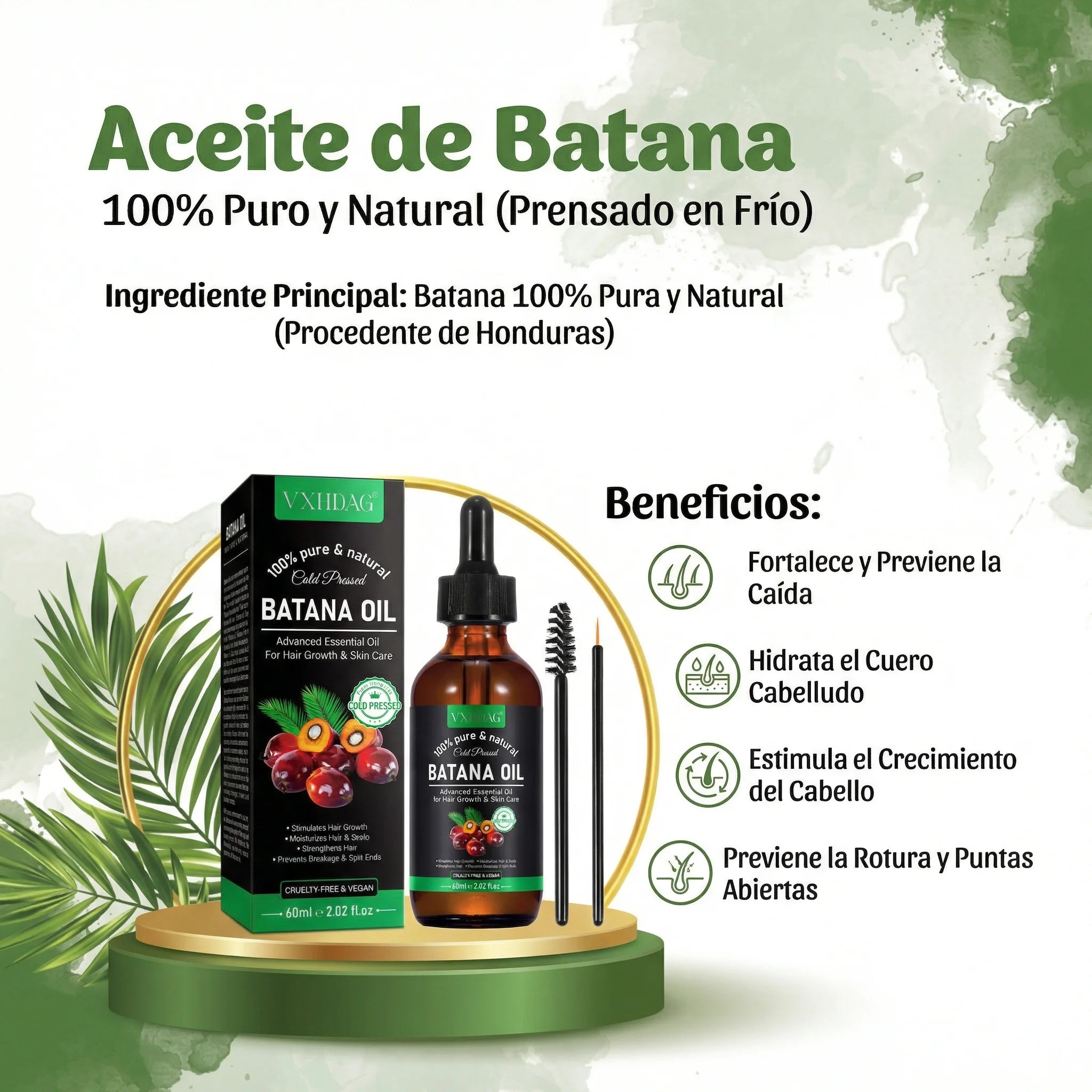 Aceite de Batana Premium – Cuidado Natural para el Crecimiento Capilar